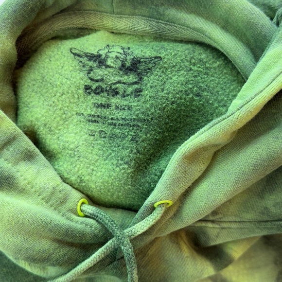 Boys Lie | 1-800 Remix Hoodie in Green Tie Dye - O/S (NWOT) - Picture 7 of 7